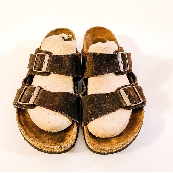 Birkenstock Brown Womens Slides SZ- 9.5 - Picture 1 of 8